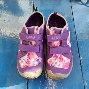 Keens speed hound colorful hiking shoes size 5 big kids size 6.5 womens